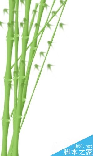 ps制作翠綠的竹子效果圖
