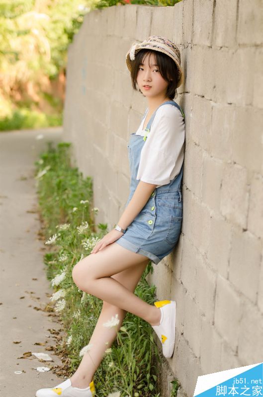 Photoshop巧用LAB方法調(diào)出私房小清新外景人像照