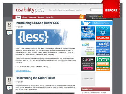 Usability Post