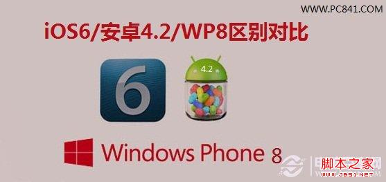 iOS6/安卓4.2/WP8区别对比