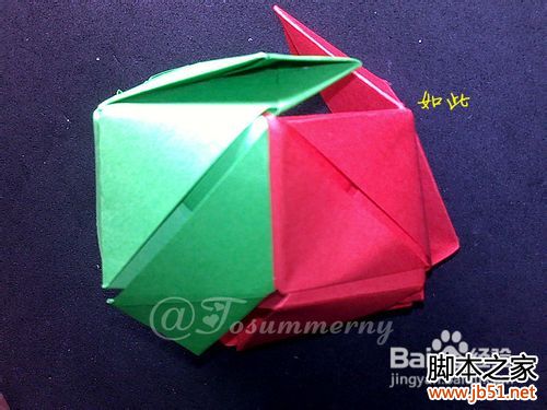 魔術玫瑰折紙實拍教程