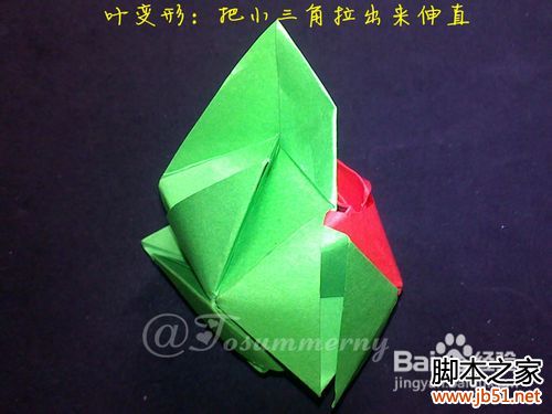 魔術玫瑰折紙實拍教程