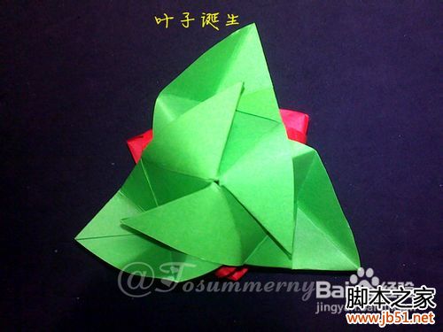 魔術玫瑰折紙實拍教程