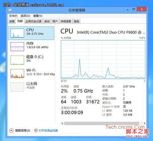 新手新体验 Windows 8任务管理器详解