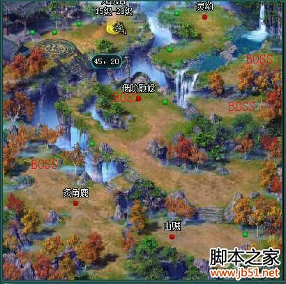 QQ飞升boss坐标一览 BOSS刷新地址、刷新时