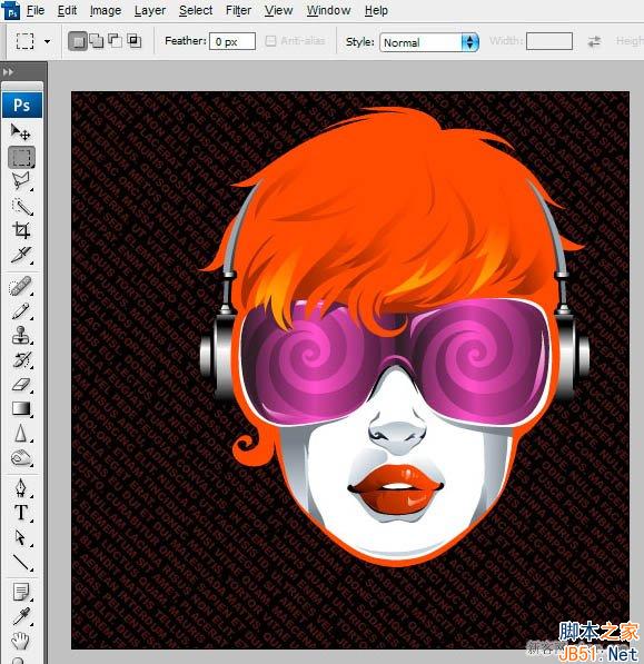 如何利用ps用文字制作出人臉海報效果的教程