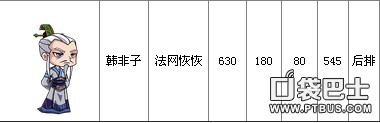 秦时明月手游韩非子技能属性介绍_手机游戏_游戏攻略_-六神源码网