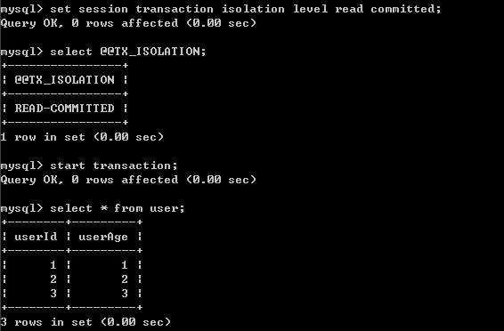 MySQL数据库事务隔离级别介绍(Transaction Isolation Level)