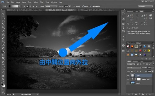 把平凡的相片起死回生 简单后期黑白相片教学