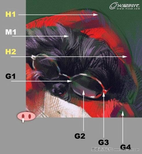 绘画的技巧：色彩规律全面解析,PS教程,教程网