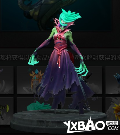 DOTA2沉没室女的珍藏奖品全一览