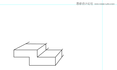Illustrator繪制三維立體透視圖教程(2),破洛洛