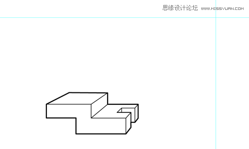 Illustrator繪制三維立體透視圖教程(2),破洛洛