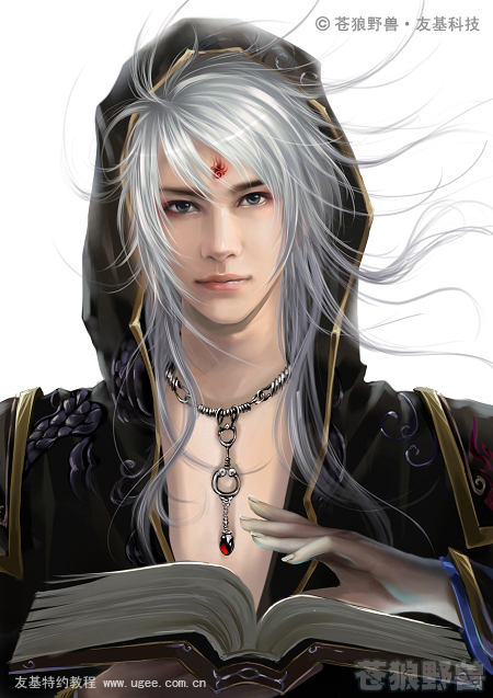 painter绘制帅气魔法师  painter教程