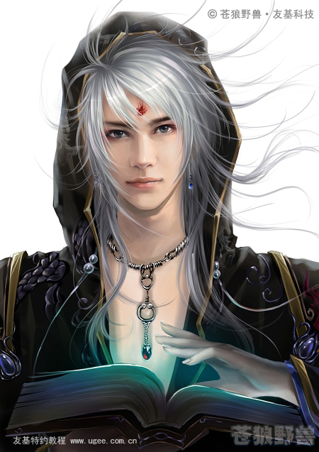 painter绘制帅气魔法师  painter教程