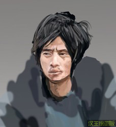 painter绘制网络红人犀利哥  painter教程