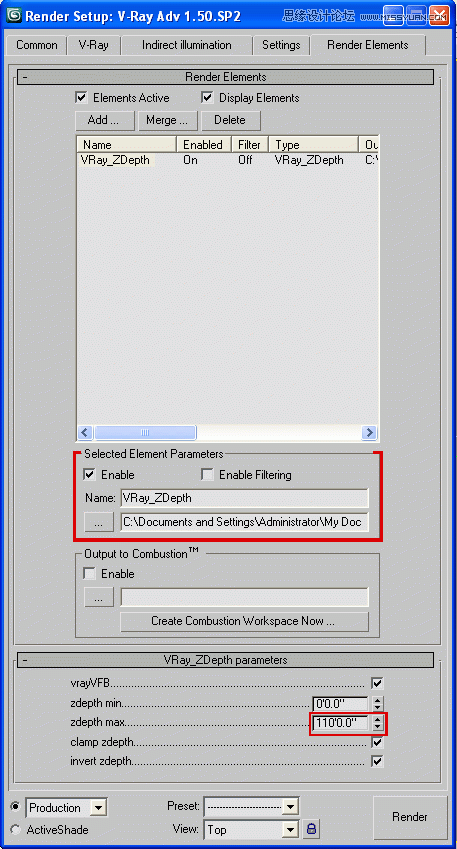 3DMAX結(jié)合V-Ray 1.50.SP2創(chuàng)建模糊效果景深,破洛洛