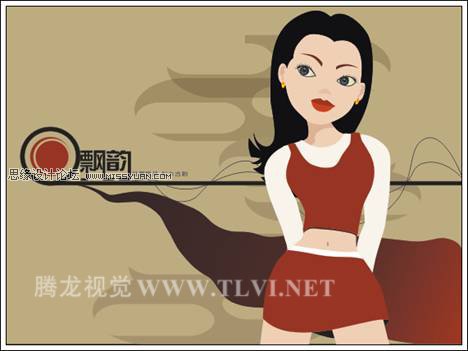 在CorelDRAW中使用純色填充對象,破洛洛
