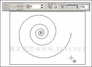 coreldraw图纸工具绘制图纸和螺旋形