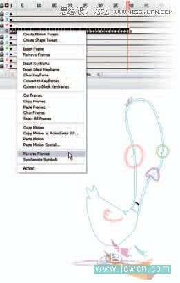 Flash CS3鼠绘教程：绘制小鸡的动画效果,PS教程,思缘教程网