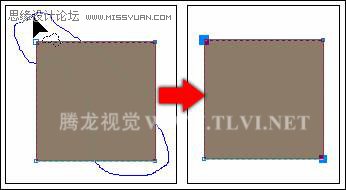 在CorelDRAW中節(jié)點(diǎn)的選擇,破洛洛