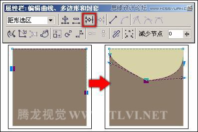 在CorelDRAW中路徑的操作及改變線段屬性,破洛洛