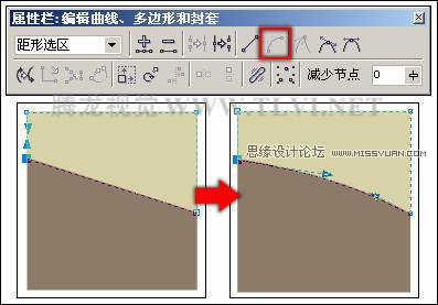 在CorelDRAW中路徑的操作及改變線段屬性,破洛洛