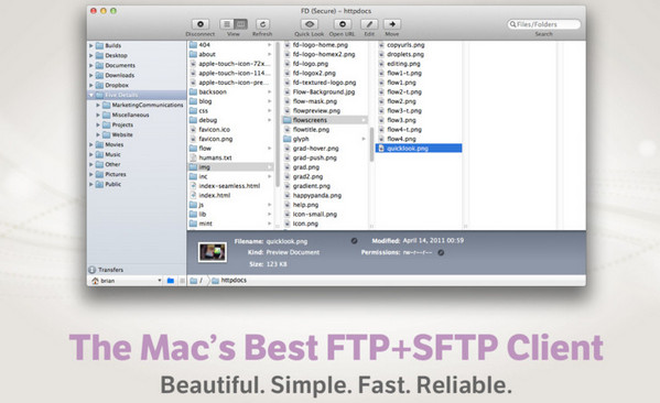 Flow(FTP客户端软件) for mac V1.7.2 苹果电脑版