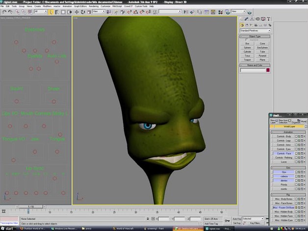 3dsMax打造Q版外星人 脚本之家 3DSMAX角色教程