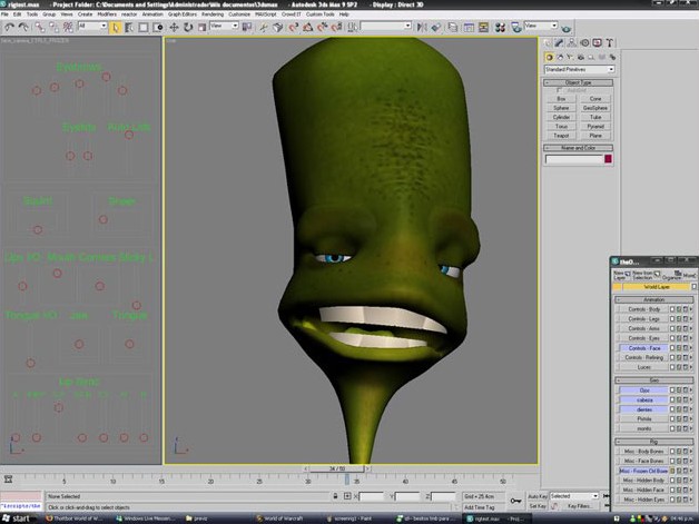 3dsMax打造Q版外星人 脚本之家 3DSMAX角色教程