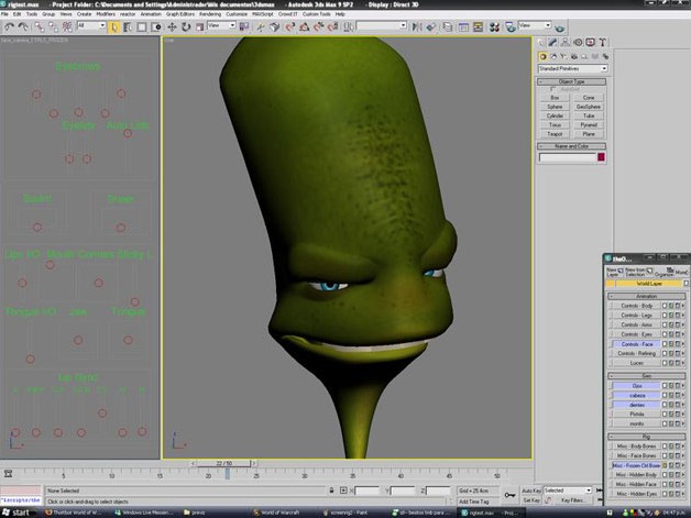 3dsMax打造Q版外星人 脚本之家 3DSMAX角色教程