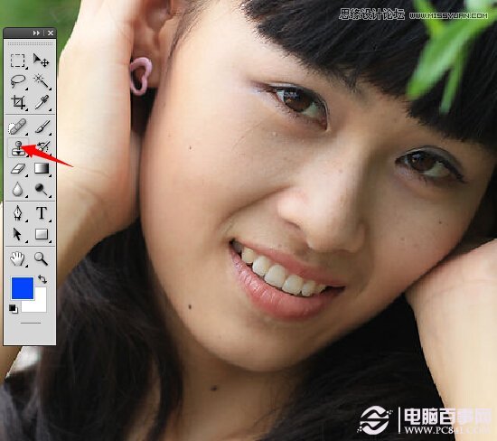 Photoshop調(diào)出小清新風(fēng)格的美女外景人像效果