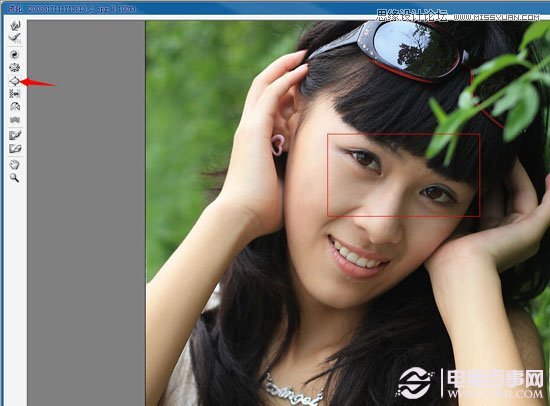 Photoshop調(diào)出小清新風(fēng)格的美女外景人像效果