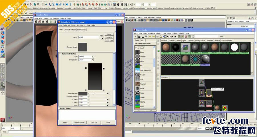 MAYA打造好莱坞巨星安吉丽娜朱莉 脚本之家 MAYA角色动画教程