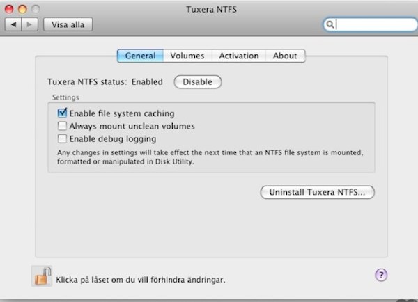 Tuxera ntfs for Mac V2016.1 苹果电脑版