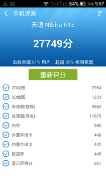 不只是少兩核 聯(lián)發(fā)科六核CPU性能測(cè)試 