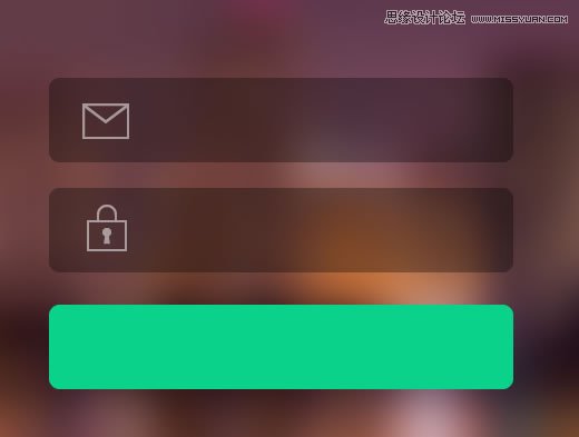 Fireworks設(shè)計(jì)一個(gè)扁平化風(fēng)格的登錄界面,PS教程,思緣教程網(wǎng)