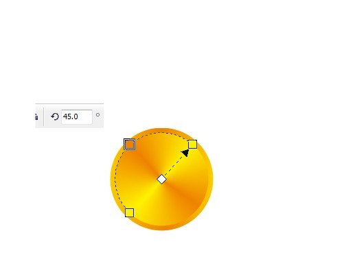 CDR快速制作古代金币 CDR入门教程