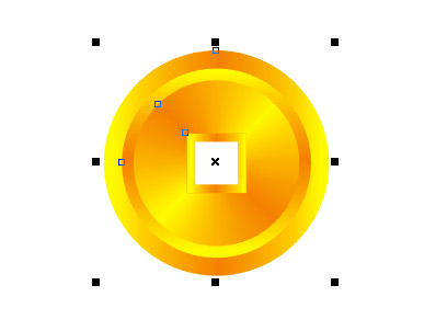 CDR快速制作古代金币 CDR入门教程