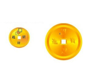 CDR快速制作古代金币 CDR入门教程