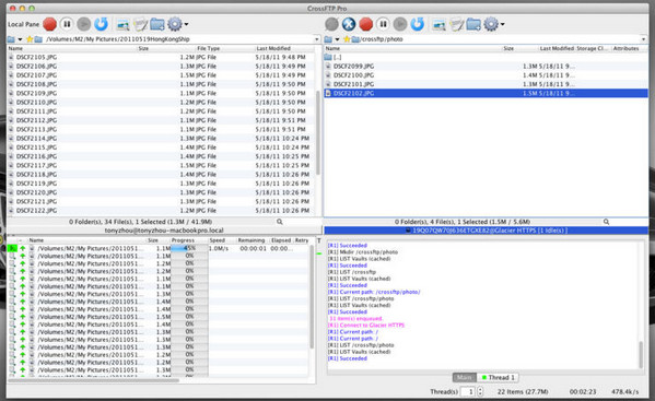 CrossFTP Enterprise/Pro for Mac(ftp/sftp客户端) V1.99.8 中文