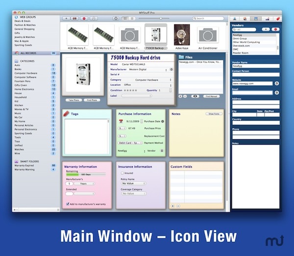 MYStuff Pro for Mac V2.0.27 蘋果電腦版