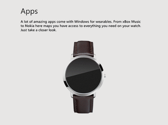 微软智能手表什么时候出？概念设计图欣赏