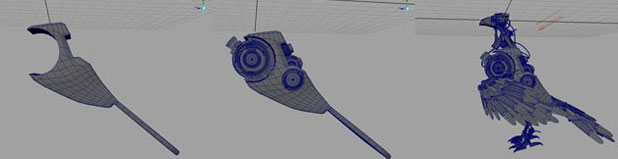 Maya制作卡通机械鸟 脚本之家 MAYA角色动画教程