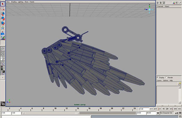 maya制作卡通机械鸟图文教程