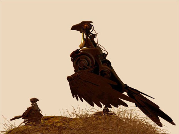 Maya制作卡通机械鸟 脚本之家 MAYA角色动画教程