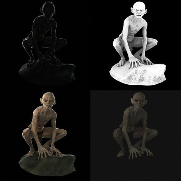 MAYA制作魔戒中的咕噜姆 脚本之家 MAYA角色动画教程