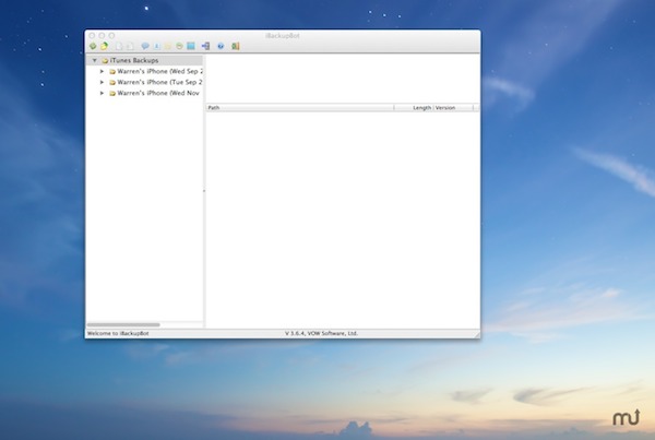 iBackupBot for mac V5.5.3 蘋(píng)果電腦版