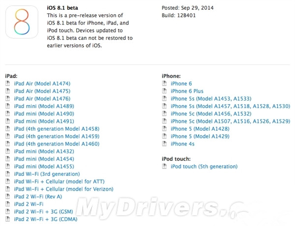 為蘋果默默祈禱：iOS 8.1上路！