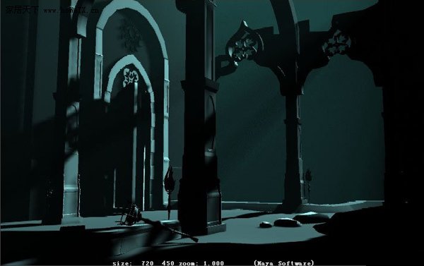 MAYA打造旧城堡建筑材质 脚本之家 MAYA材质灯光教程